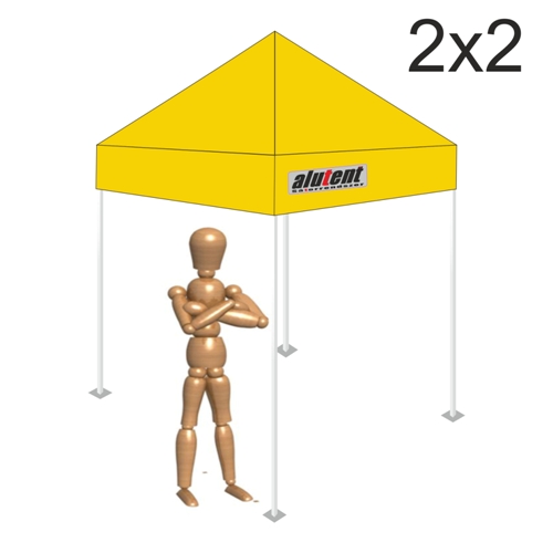 2x2 Napsárga tetőponyva