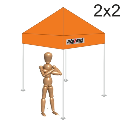 2x2 Narancssárga tetőponyva