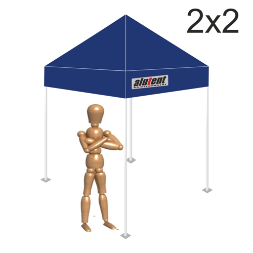 2x2 Sötétkék tetőponyva