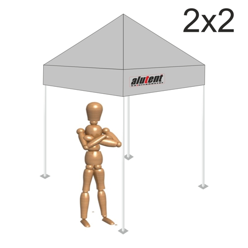 2x2 Szürke tetőponyva