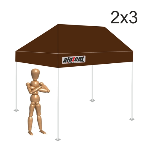 2x3 Barna tetőponyva