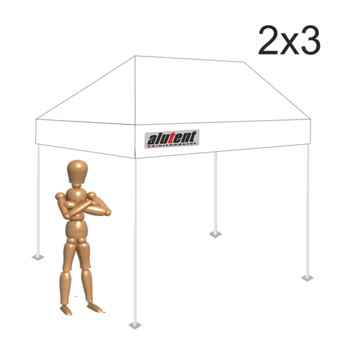 2x3 Fehér tetőponyva
