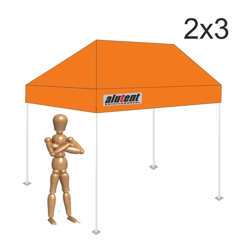 2x3 Narancssárga tetőponyva