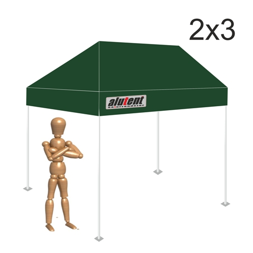 2x3 Sötétzöld (katonai) tetőponyva