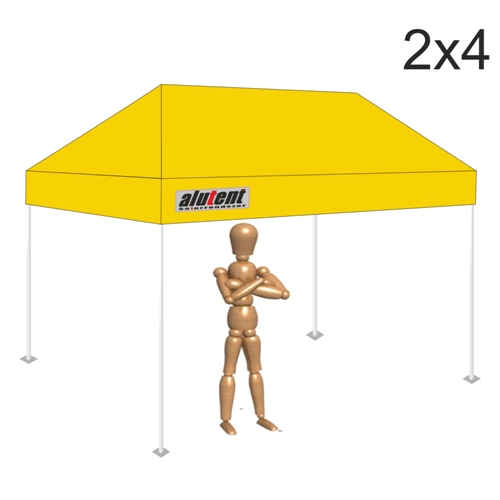 2x4 Napsárga tetőponyva