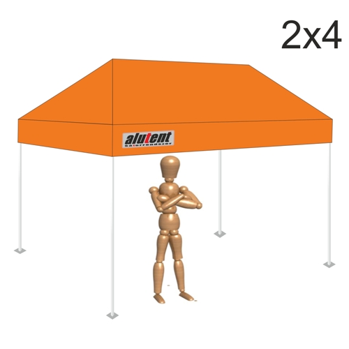 2x4 Narancs sárga tetőponyva