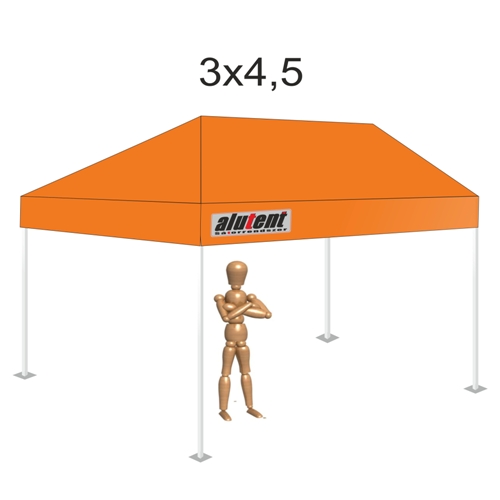 3x4,5 Narancssárga tetőponyva