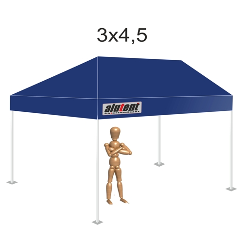 3x4,5 Sötétkék tetőponyva
