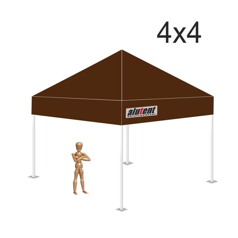 4x4 Barna tetőponyva