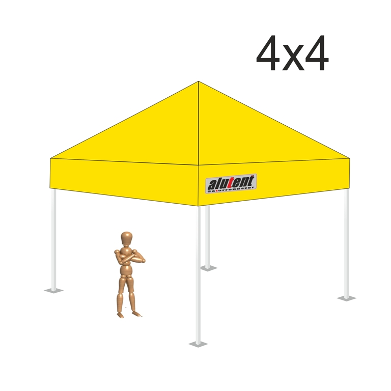 4x4 Citromsárga tetőponyva