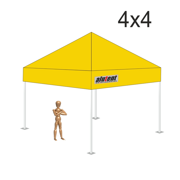 4x4 Napsárga tetőponyva