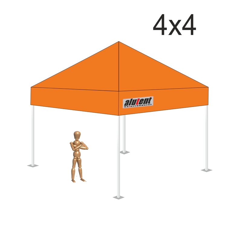 4x4 Narancssárga tetőponyva