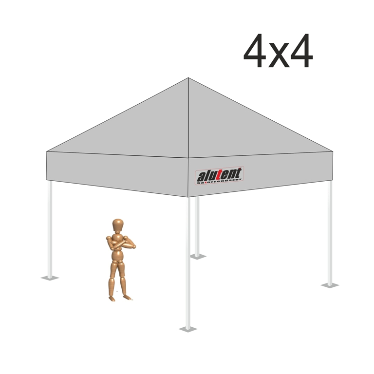 4x4 Szürke tetőponyva