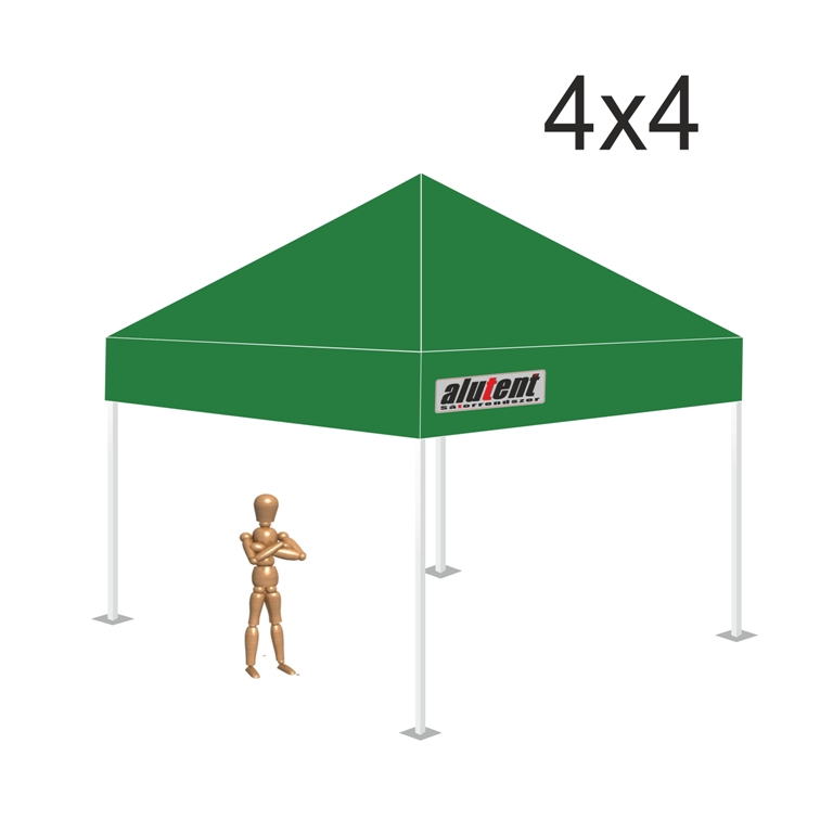 4x4 Világoszöld tetőponyva