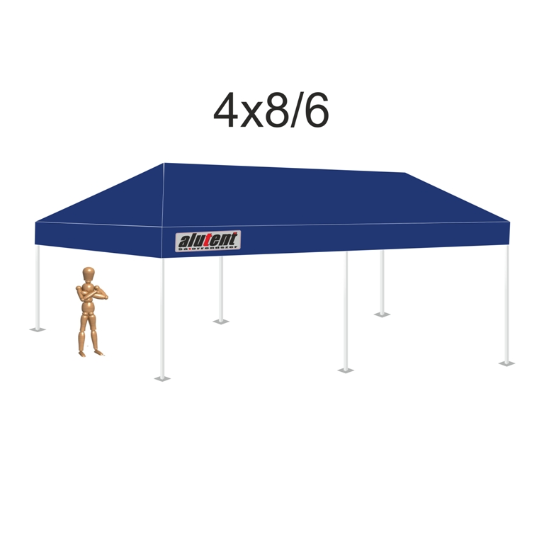 4x8 Sötétkék tetőponyva