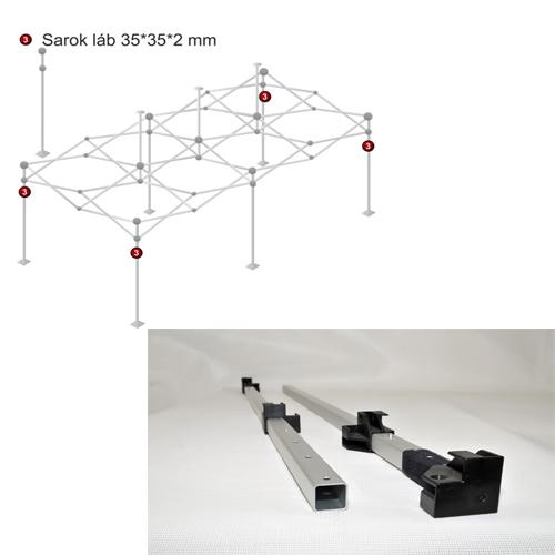Felső sarokláb 200cm (Vastag)