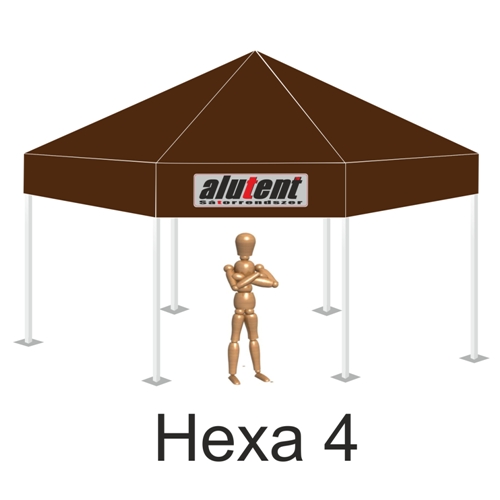 Hexa4 Barna tetőponyva