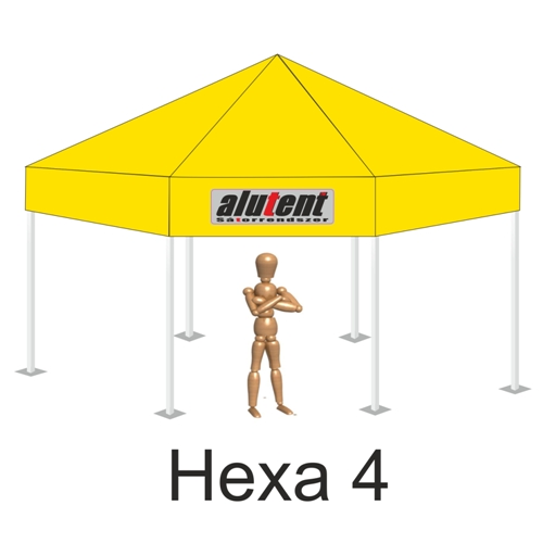 Hexa4 Citromsárga tetőponyva