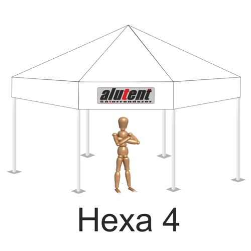 Hexa4 Fehér tetőponyva