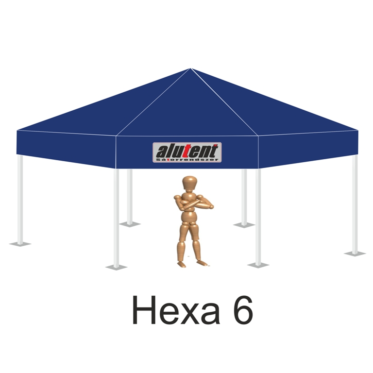 Hexa6 Sötétkék tetőponyva