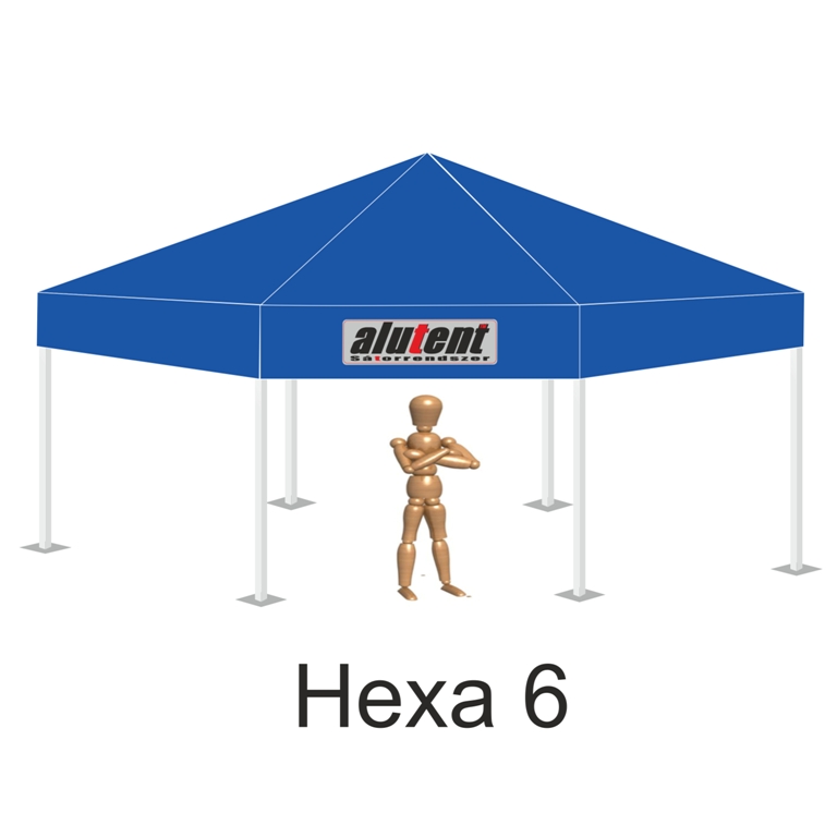 Hexa6 Világoskék tetőponyva