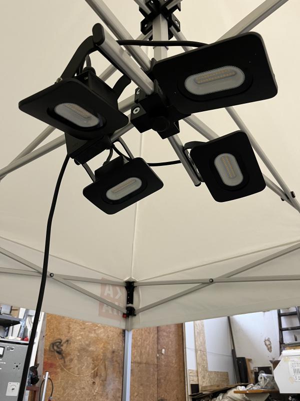 LED Lámpatest (sátorkompatibilis) 4x20w