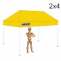 2x4 Napsárga tetőponyva