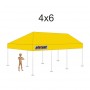 4x6 Napsárga tetőponyva