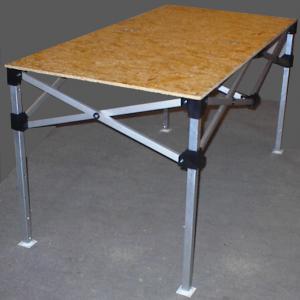 Asztal  75x150 RÉTEGELT LEMEZZEL