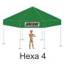 Hexa4 Világoszöld tetőponyva