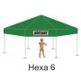 Hexa6 Világoszöld tetőponyva