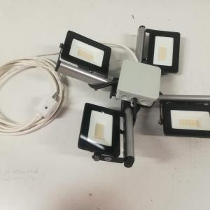 LED Lámpatest (sátorkompatibilis) 4x20w