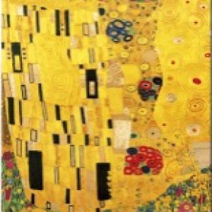 Könyvjelző Klimt Életfa, Adél, Csók