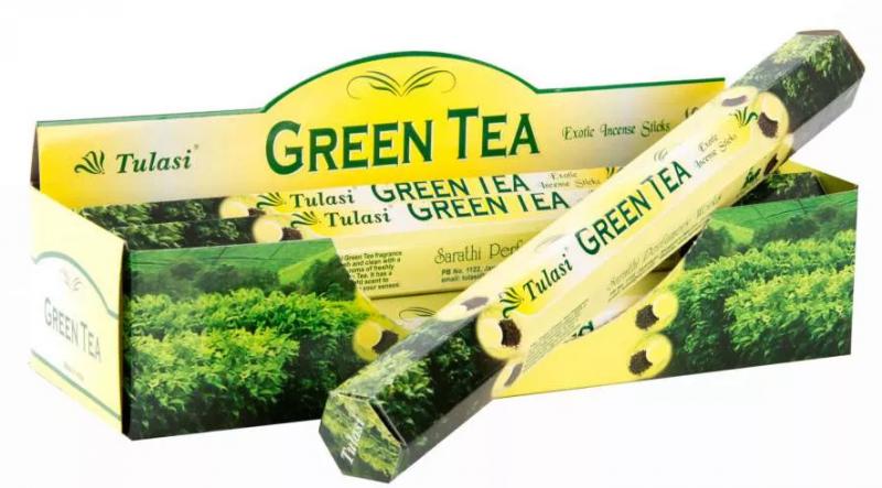 Füstölő zöld tea