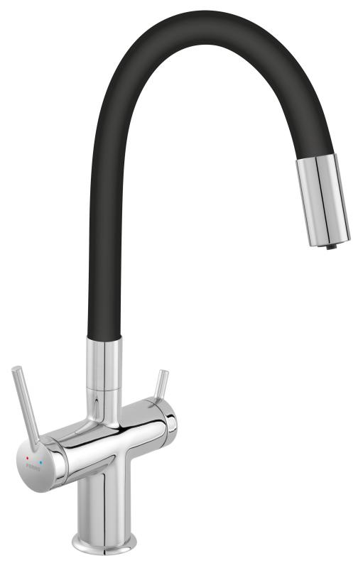 Filtrata - konyhai csaptelep flexibilis kifolyócsővel, szűrt vízhez