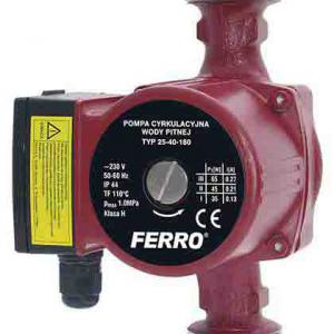 Ferro 25-40 180 Keringetőszivattyú ivóvízre