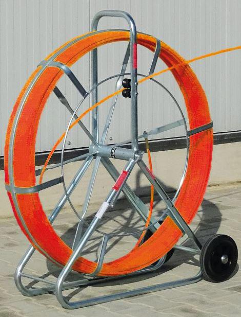 250 m hosszú 11 mm átmérőjű berudaló rúd motollával