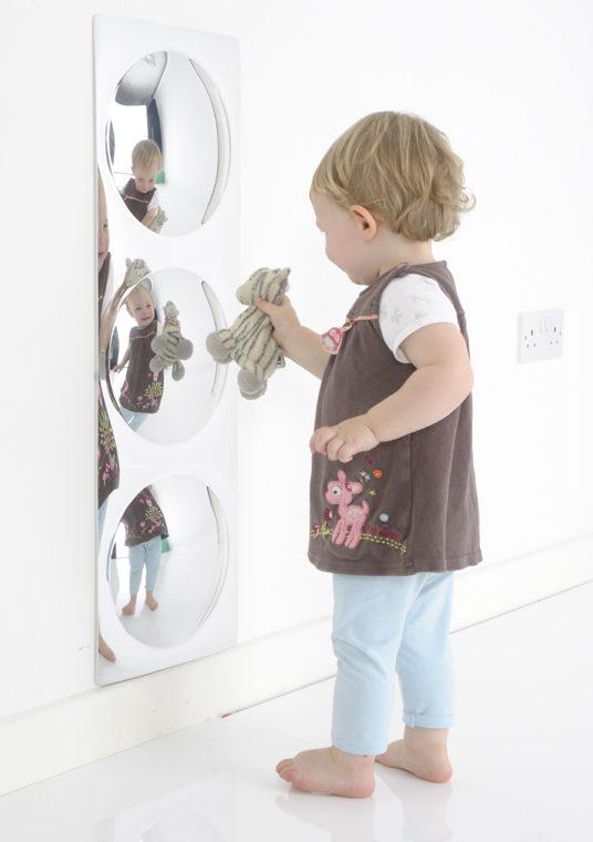 3 buborékos, szenzoros domború tükör