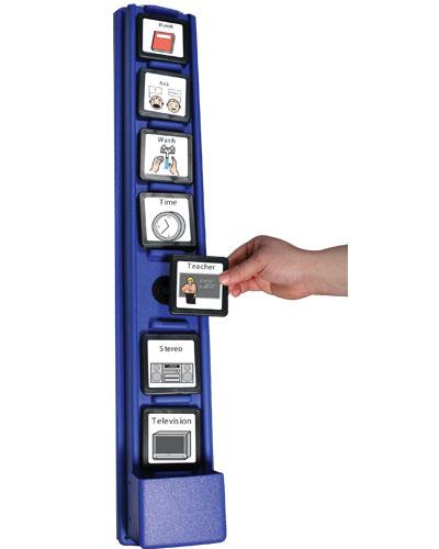 7 üzenetes fali kommunikátor, kék - Már nem elérhető!