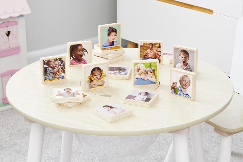 Érzelmek Fa Csempék