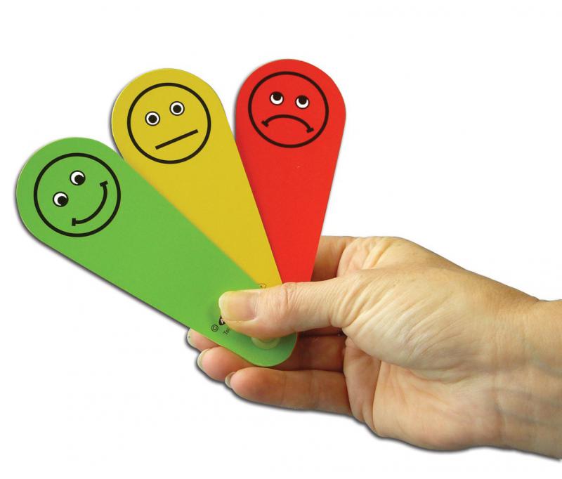 Érzelmek - legyező kártya