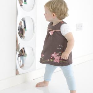 3 buborékos, szenzoros domború tükör