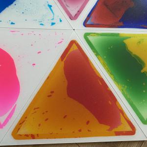 Folyékony Padlólap Háromszög