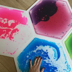 Folyékony Padlólap Hexagon