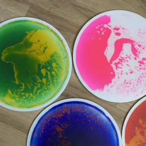 Folyékony Padlólap Kerek