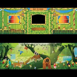 Grafikus téma - nagy alap sátorhoz