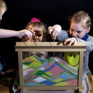 Homokkép-készítő- Kreatív keret