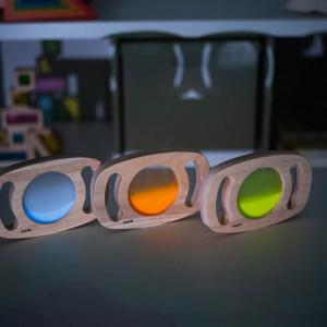 Hordozható szenzoros foszforeszkáló panel