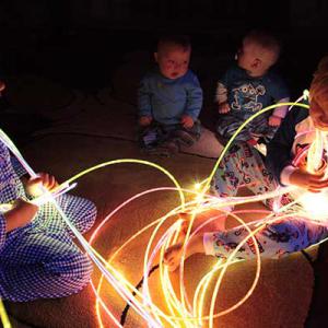 Jumbo csomós optikai szál (1 méter / 15 szál)