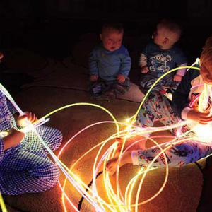 Jumbo csomós optikai szál (2 méter / 15 szál)